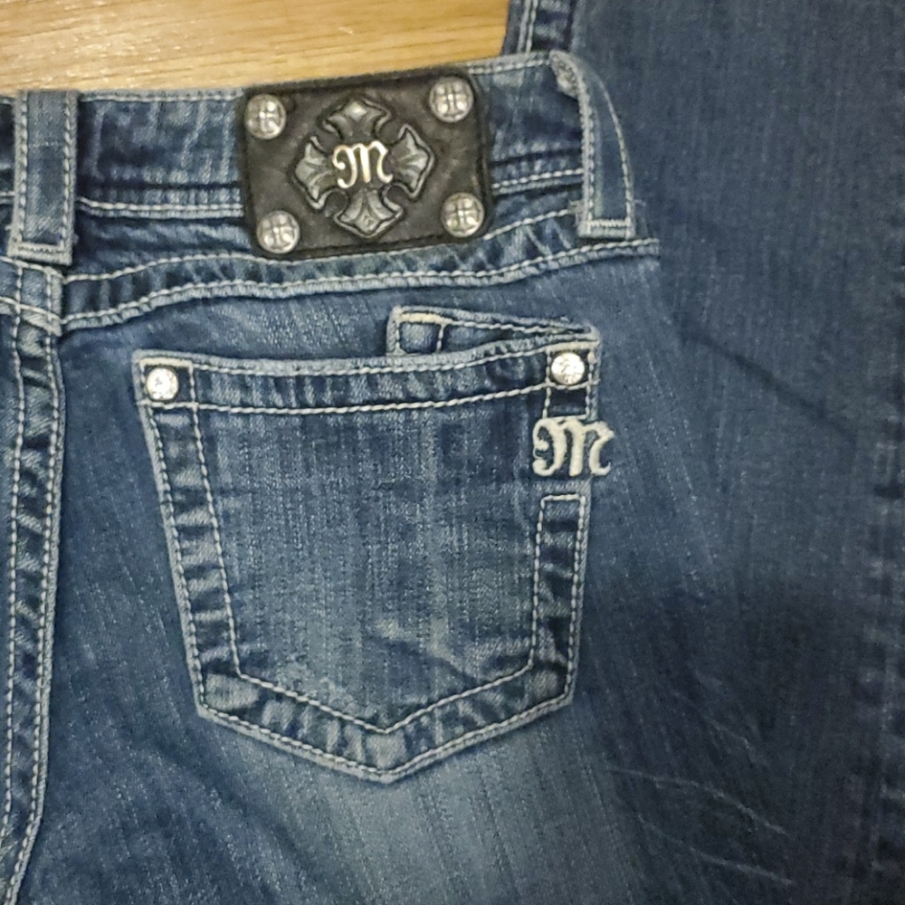 Miss me skinny jeans 👖  size 28 Inseam Measuring 31 Inches - Picture 2 of 10